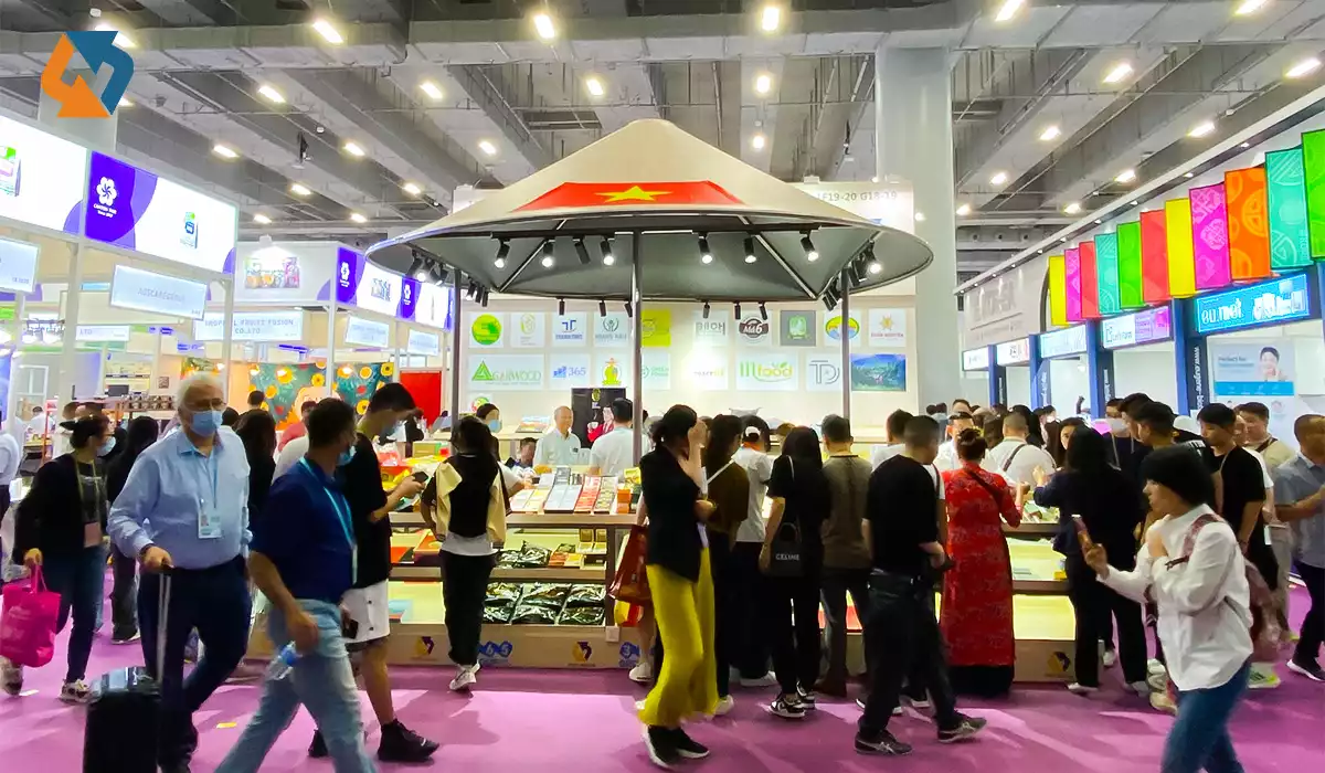 Cách bày trí gian hàng tại hội chợ Canton Fair 2024